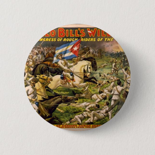 Buffalo Bill's Wild West Button (Vorderseite)