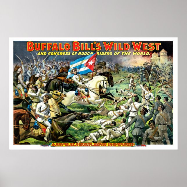 Buffalo Bill's Wild West/Kongress der Rough Riders Poster (Vorne)