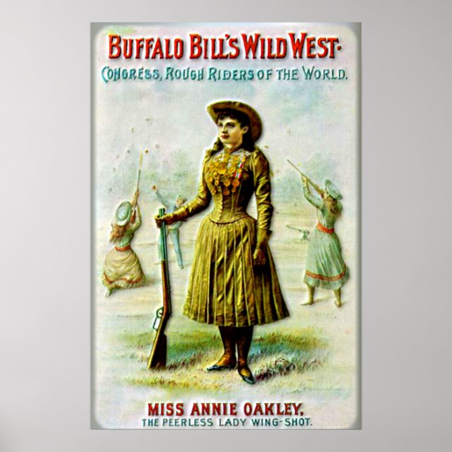 Buffalo Bill's Wild West Poster Annie Oakley (Vorne)