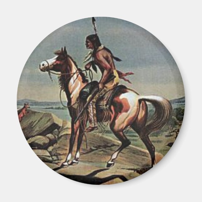 Buffalo Bills Wild West Show Magnet (Vorne)