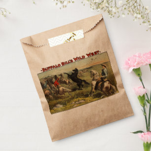 Buffalo Bills wilde Westpferde Geschenktütchen