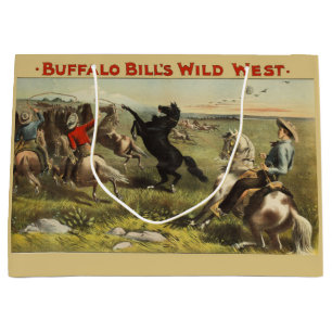 Buffalo Bills wilde Westpferde Große Geschenktüte