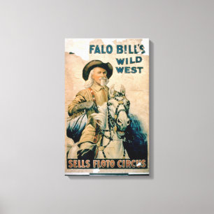 "Buffalo Bills wilder Westen", Verkäufe Floto Leinwanddruck