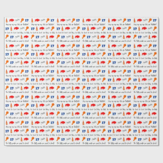 Buffalo Bills Wrapping Paper Geschenkpapier