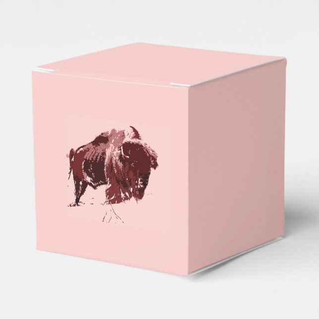 Buffalo - Bison Geschenkschachtel (Vorderseite)