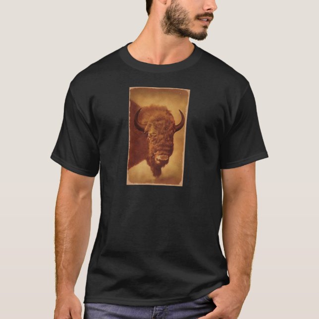 Buffalo / Bison T-Shirt (Vorderseite)