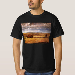 Buffalo Bones Plowinz von Harvey Thomas Dunn T-Shirt