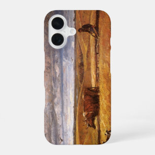 Buffalo Bones von Harvey Thomas Dunn untergepflügt iPhone 16 Hülle