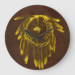 Buffalo Caché Bouclier 1 Horloges murales Options