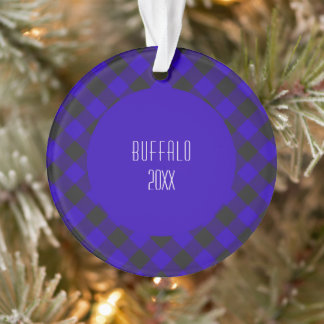 Buffalo Check Clan bleu Tartan Scottish Plaid