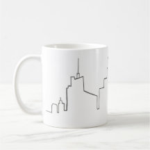 Buffalo City Skyline Tasse