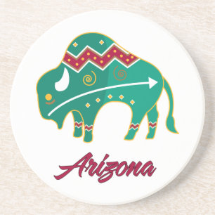 Buffalo Clan Arizona Getränkeuntersetzer