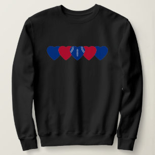 Buffalo-Fußballfan-Design Dunkel Sweatshirt