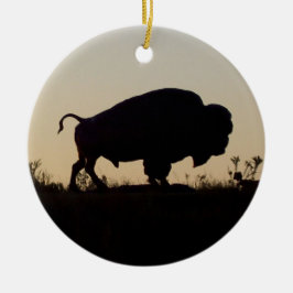 Buffalo-Gedenkstätte Keramikornament