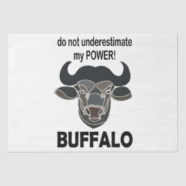 Buffalo Head Bison Animal Buffalo Seidenpapier