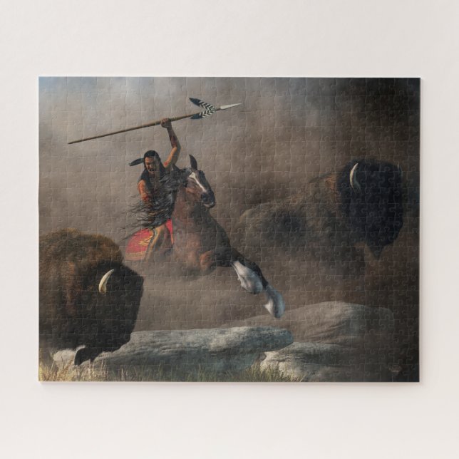 Buffalo Hunt (Horizontal)