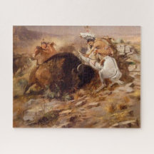 Buffalo Hunt Amerikanische Jäger
