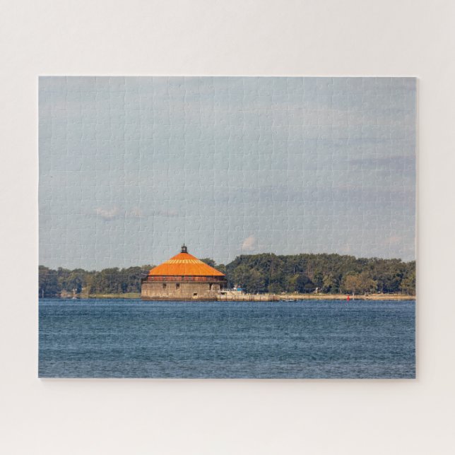 Buffalo Intake Crib Lighthouse (Horizontal)