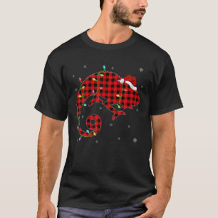 Buffalo Kariert Family Matching Chameleon Weihnach T-Shirt