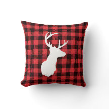 Buffalo Kariert Farmhouse Deer