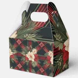 Buffalo Kariert Gable Geschenkboxen mit Handle Geschenkschachtel