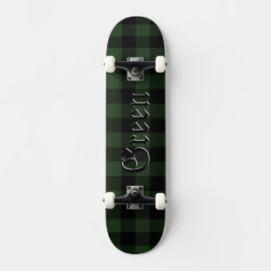 Buffalo Kariert Green Tartan Scottish Kariert Patt Skateboard