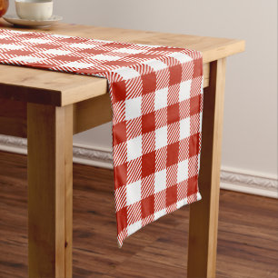 Buffalo Kariert Long Table Runner Großer Tischläufer