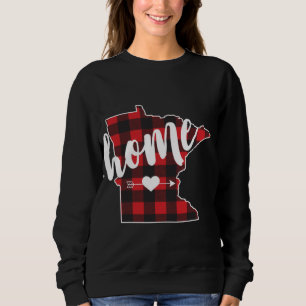 Buffalo Kariert Minnesota Zuhause Staat Lumberjack Sweatshirt