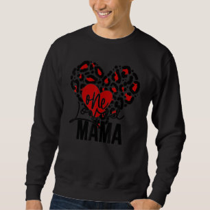 Buffalo Kariert One Love Mama Life Herzwale Sweatshirt