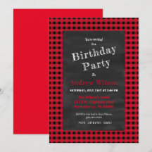 Buffalo kariert Party