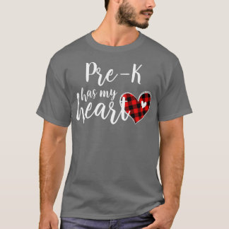 Buffalo Kariert PreK hat meinen Herzlehrer Valenti T-Shirt