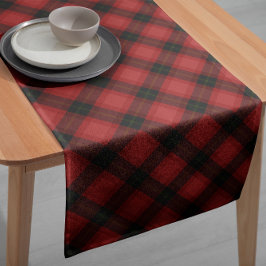 Buffalo Kariert Rustic Kurz Table Runner für Campi Kurzer Tischläufer