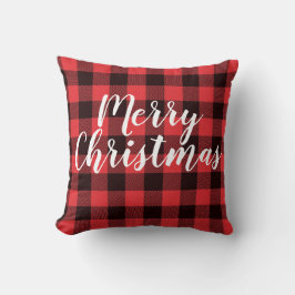Buffalo Kariert Weihnachten Kissen
