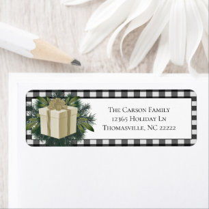 Buffalo Kariert Weihnachtsgeschenk   Gold