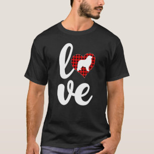Buffalo Karierte Liebe Funny Great Pyrenäen Dog Va T-Shirt