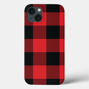 Buffalo Karierte Weihnachten Rot und Schwarzer Kar Case-Mate iPhone Hülle