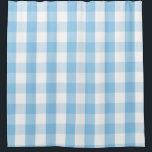 Buffalo Karo Baby Blue White Dusche Vorhang<br><div class="desc">Der Buffalo-Karo in den Farbtönen Babyblau und Weiß wird Ihrem Bad eine neue Note verleihen! Mix und passend zum Urlaubsstil (denken Sie an Osterbäume oder Schneemänner!) für ein modernes rustikales Bad! Informationen zu Koordinaten finden Sie unter Auflistung oder wenden Sie sich an den Designer,  um passende Elemente anzufordern.</div>