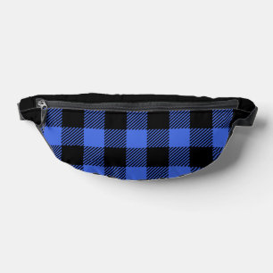 Buffalo Karo Blue und Black Lumberjack Kariert Bauchtasche