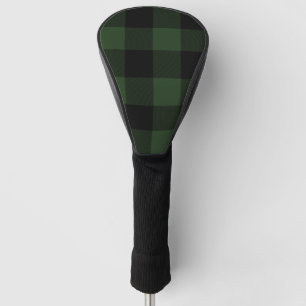 Buffalo Karo Celtic Green and Black Squares Karier Golf Headcover