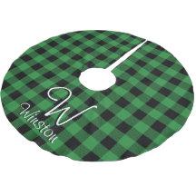 Buffalo Karo Green Kariert Monogram Brushed Polyes