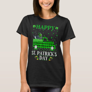 Buffalo-Karo Grün LKW Stingray Fisch St. Patrick T-Shirt