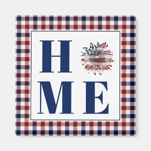 Buffalo Karo Sonnenblume "Zuhause" Magnet