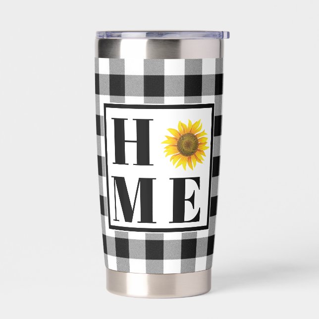Buffalo Karo Sonnenblume "Zuhause" Thermobecher (Links)
