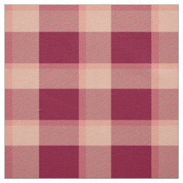 Buffalo-Karo trendy moderne Karos rot Stoff