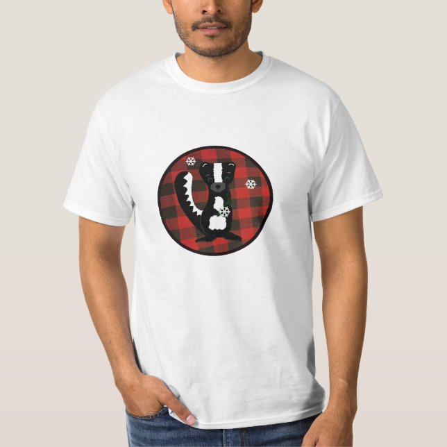 Buffalo Karo Woodland Skunk Holiday T - Shirt (Vorderseite)