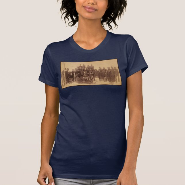 Buffalo-Krieger: Amerikanische Kampferei T-Shirt (Vorderseite)