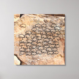 Buffalo Leinwanddruck