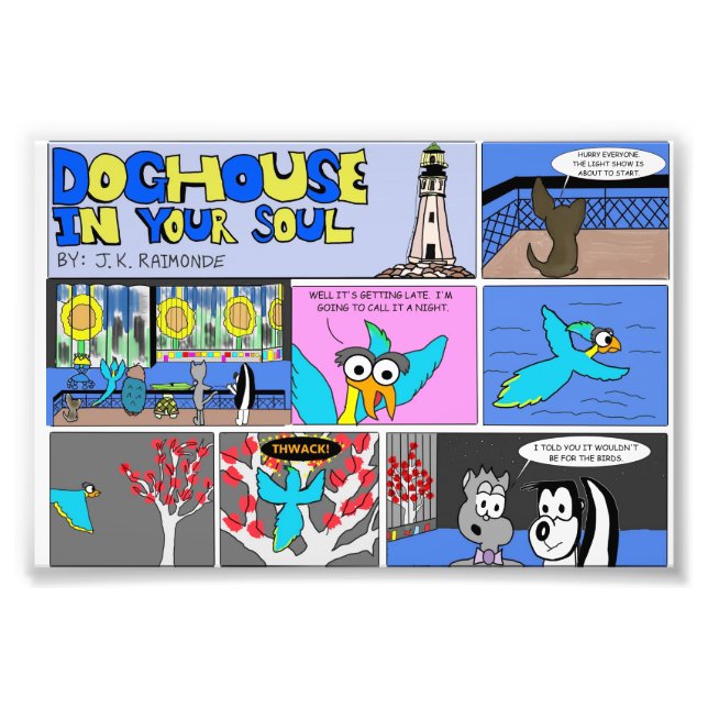 Buffalo Light Show Fotodruck (Vorne)