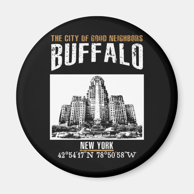 Buffalo Magnet (Vorne)