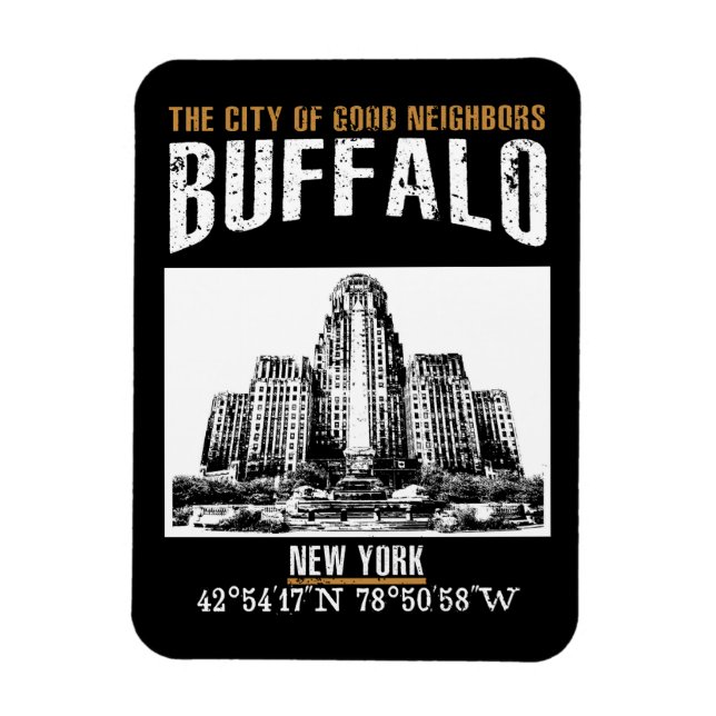 Buffalo Magnet (Vertikal)
